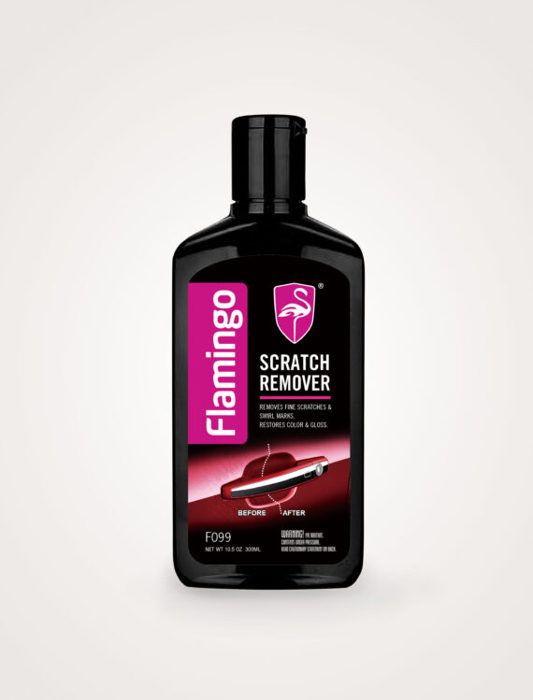 Dissolvant de EFFACE rayures Flamingo les fines rayures, les tourbillons et la brume de toutes les finitions de peinture automobile