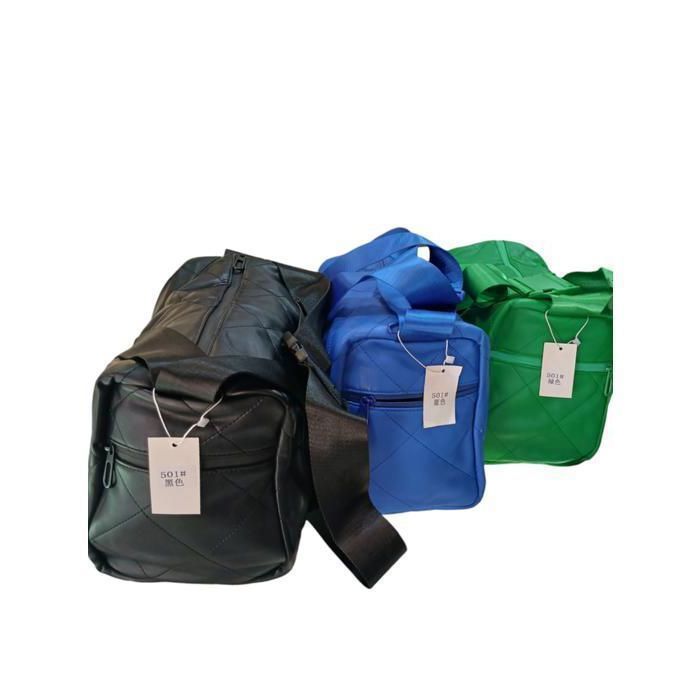 Sac de sport - Nouvelle collection - Noir, bleu, vert - Porté épaule - Fermeture zippée