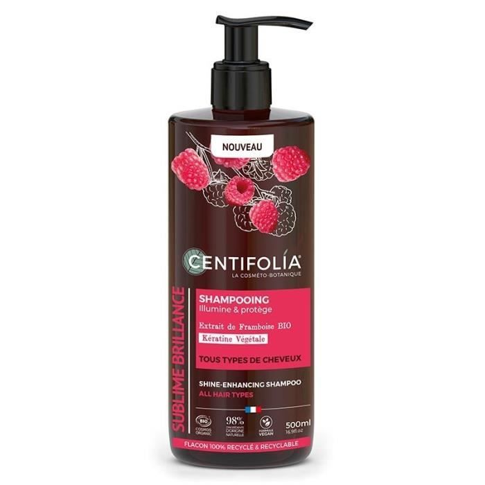 Shampooing crème brillance 500ml - Centifolia 0,6