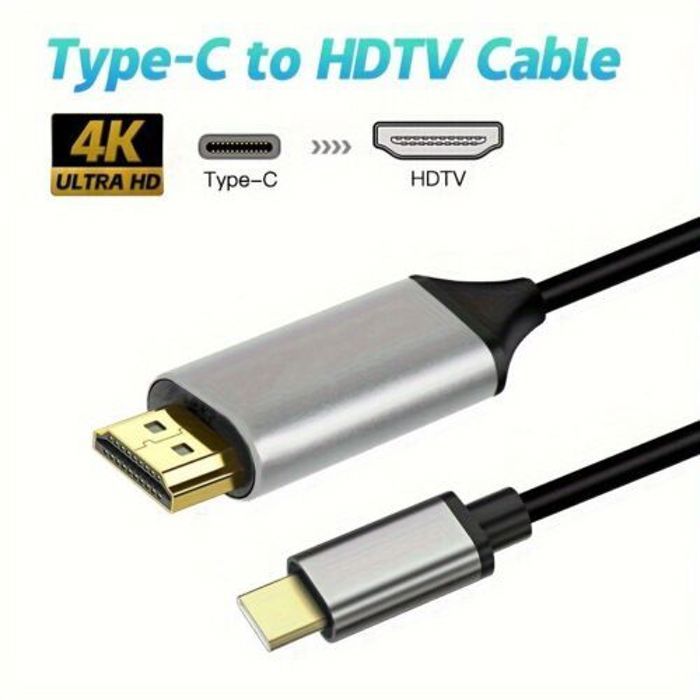 Adaptateur vidéo TYPE-C vers HDMI - Non spécifié - 4K - 60Hz - 2 mètres - Support HDCP