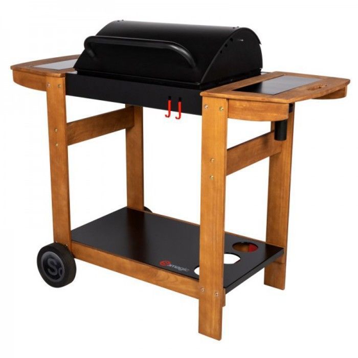 Barbecue - SOMAGIC - INDIANA TABLETTE EN BOIS