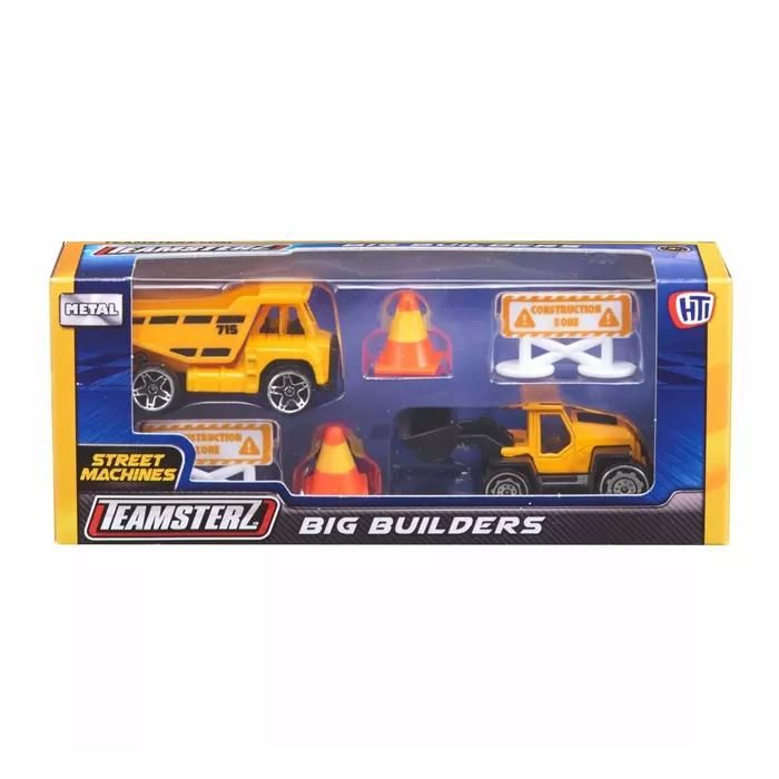 Teamsterz Street Machines - Engin de Chantier Pack de 2