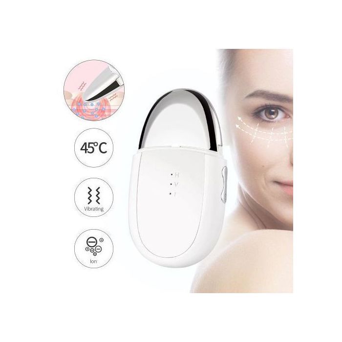 Appareil de Massage Contour des Yeux – Anti-cernes, Anti-fatigue Appareil Relaxant pour Yeux  Chauffant, Vibrant, Luminothérapie