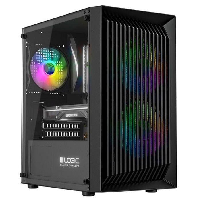 VIST RGB PC Gaming Ryzen 5 3600 - RAM 16Go - RX 7600 - SSD 1To M.2 - WIFI - W11
