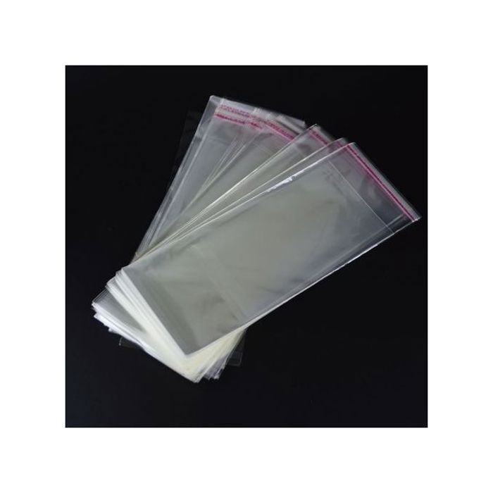 Lot de 100 pochettes à bijoux haut de gamme 7 cm x 12 cm