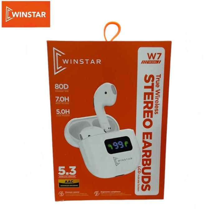 wireless WINSTAR TRUE EARPUDS MODEL W7