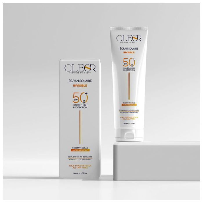 Cleor - ÉCRAN SOLAIRE INVISIBLE - 50ml