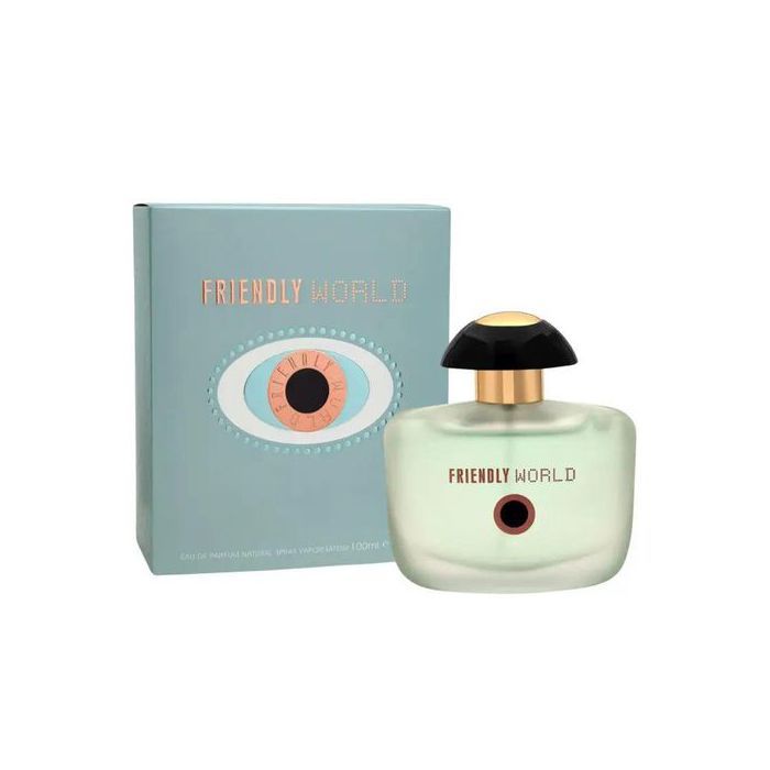 Eau de Parfum - FRIENDLY WORLD - 100ML - Floral - Femme - Ambroxan
