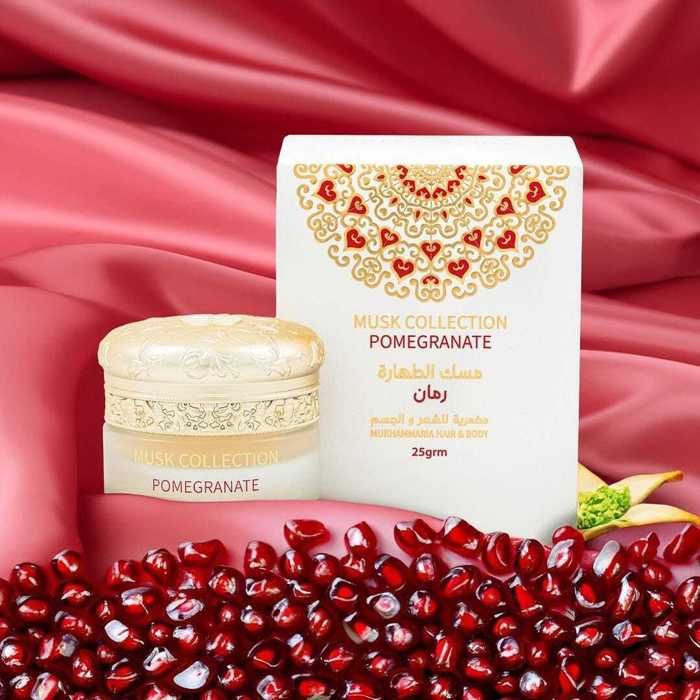 GULF ORCHID MUSK COLLECTION POMEGRANATE MUKHAMMARIA CRÉME CORPORELLE ET CAPILLAIRE 25G MIXTE