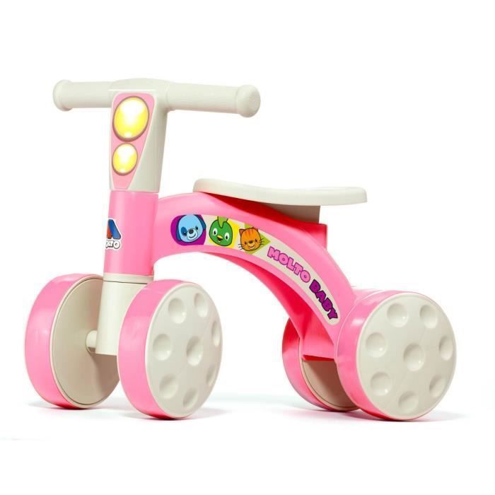 Trotteur - MOLTO - My 1st Ride On Rose - Evolutif - A partir de 10 mois - Jusqu'à 18 mois