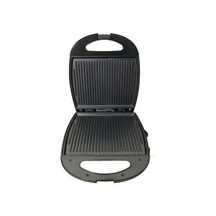 Presse Panini Grill Sandwich Antiadhésive 1200W en inox