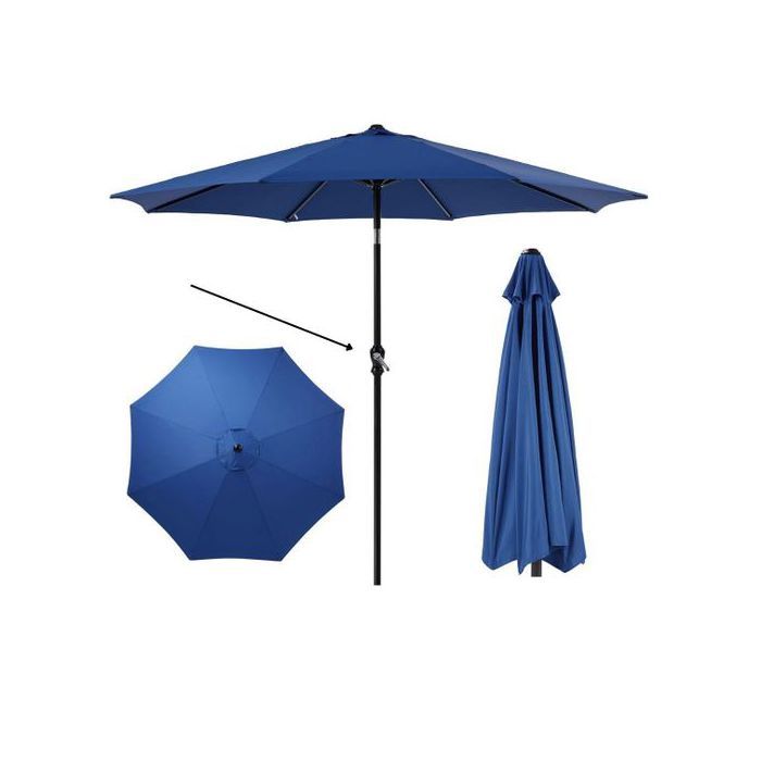 grand parasol jardain et plage 2.7m (avec manivelle)