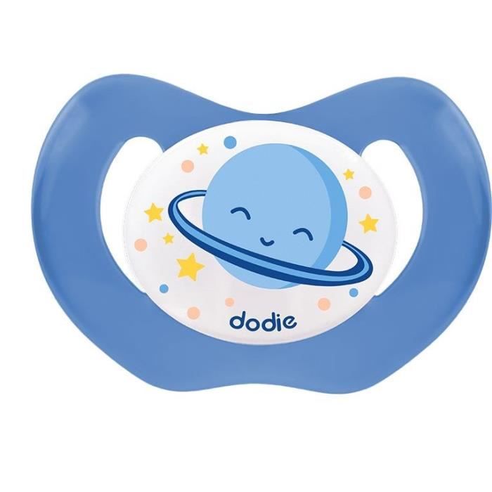 Dodie Sucette Physiologique Silicone Nuit Fusée +6 mois P46