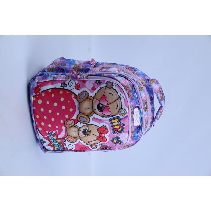 Sac à dos - GENERIC - 40 cm - Satin - 3 poches - Tendance colorée