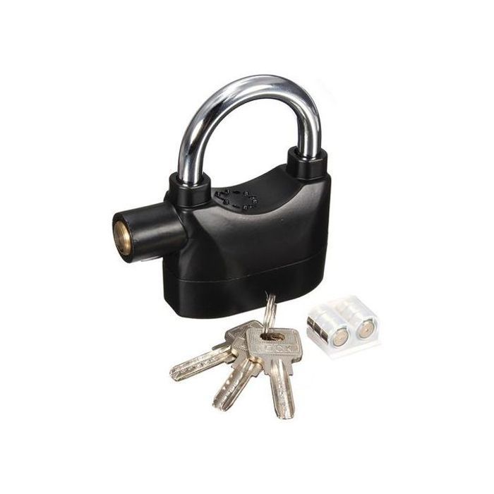 Serrure d'Alarme - Alarme Lock - Serrure de Porte, Vélo, Moto, Frein à Disque