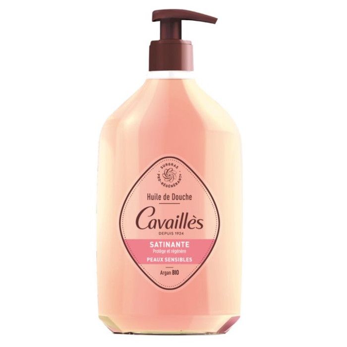 Rogé Cavaillès Huile de Douche Satinante Argan & Rose 750ml