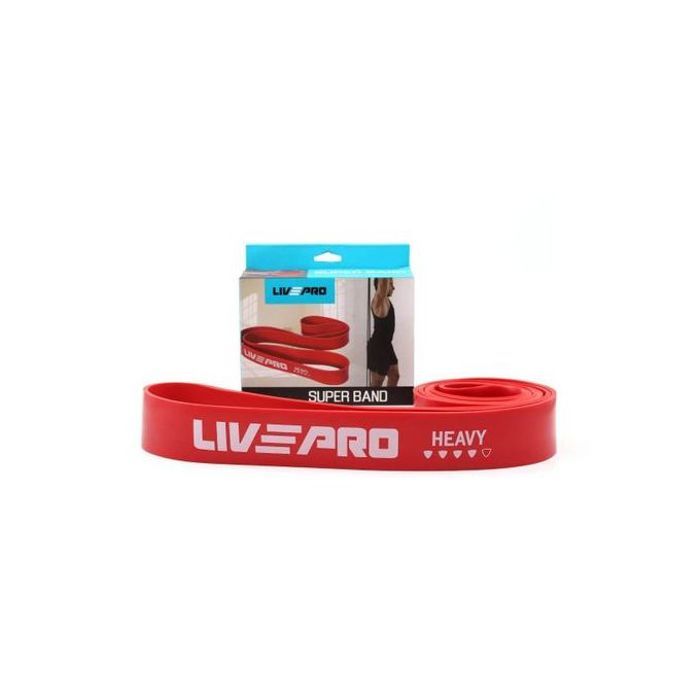 Bande de boucle - PRO - Heavy - Résistance 22KG - 58KG - Rouge