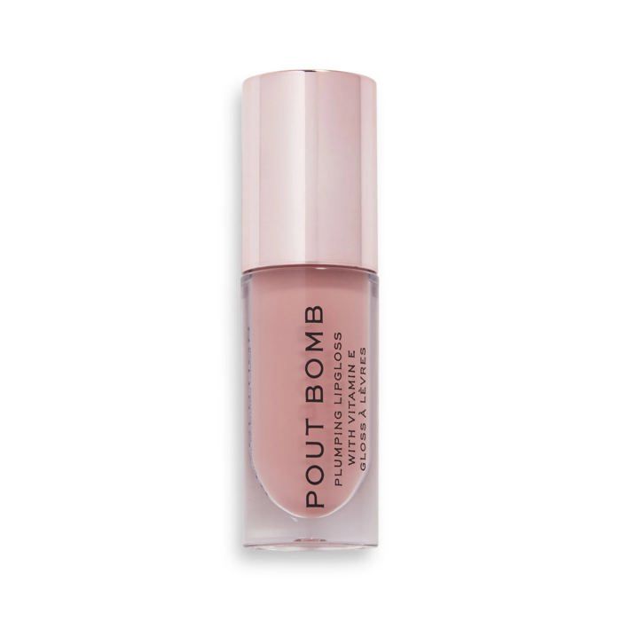 Gloss - REVOLUTION - Pout Bomb Plumping - Doll Nude - Volume et brillance - 7 teintes disponibles