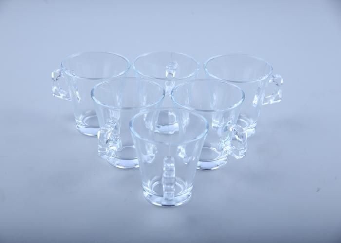 Set de 6 tasses à café - GENERIC - MLP65706H/6CB - Verre - Compatible lave-vaisselle - Design moderne