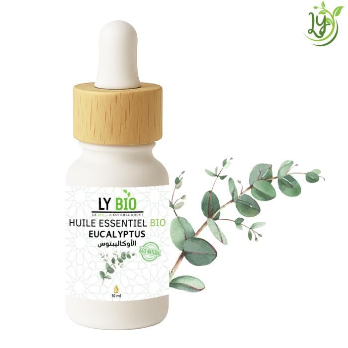 Huile essentielle - LYBIO - Eucalyptus - 10ml - Antibactérienne - Expectorante - Bio
