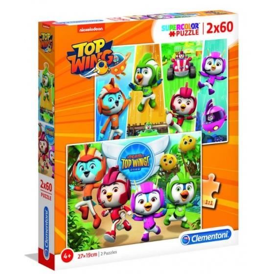 Clementoni puzzle Aile supérieure 27 x 19 cm 60 pièces 2 pièces