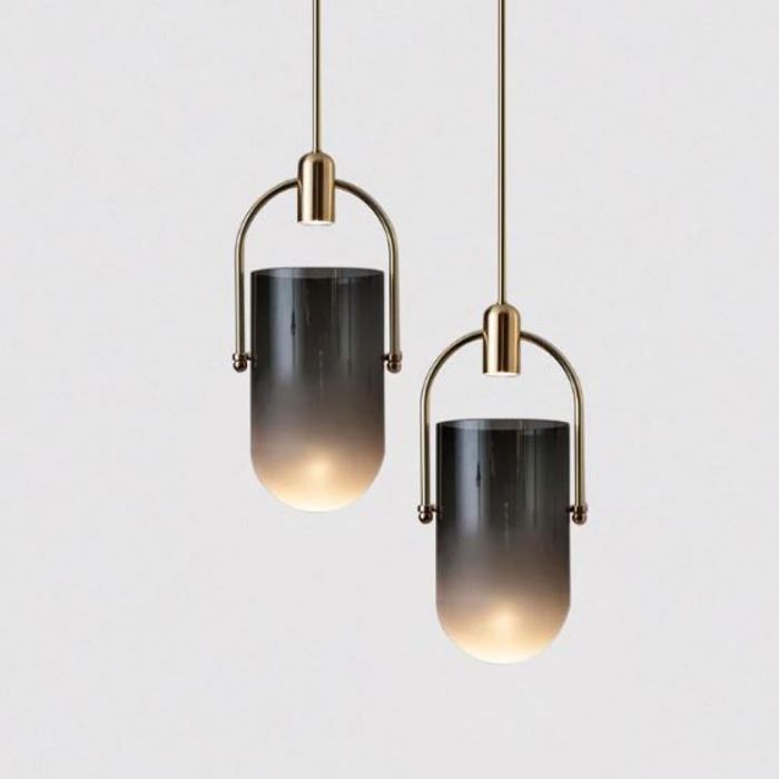 SUSPENSION ANAGAL BRONZE ANTIQUE - INCL.GU10 1X5W - D200;H500MM