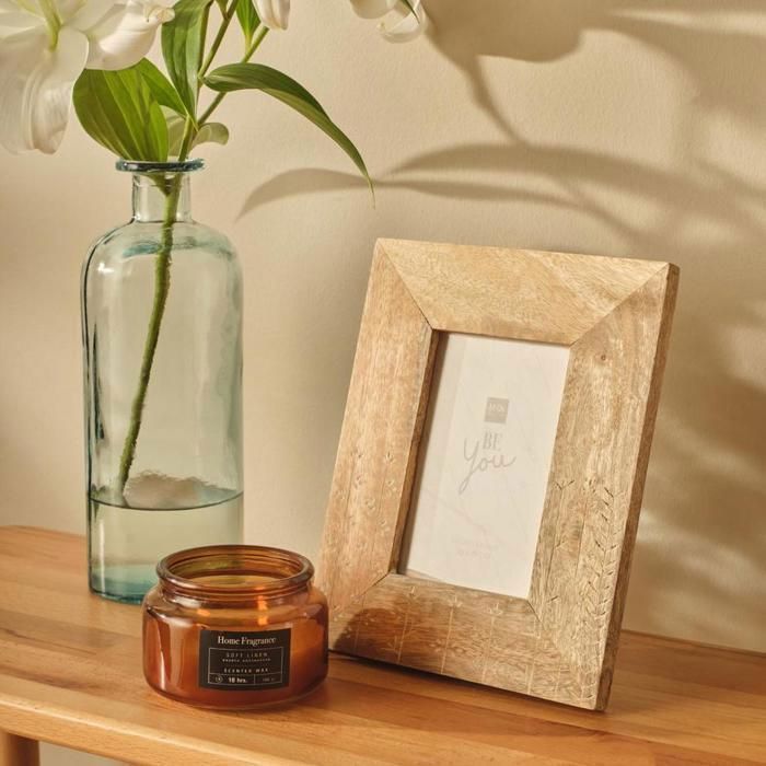 Cadre Décoratif - Be You - 10x15cm - Bois de manguier - 19x25cm - Style contemporain