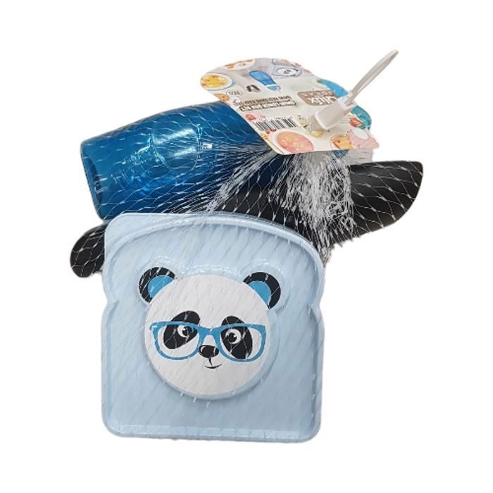 SET LUNCH BOX GOUTER POUR ECOLE 3PCS