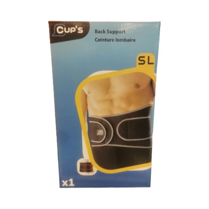 CEINTURE DE SUPPORT DORSAL CUPS TECH