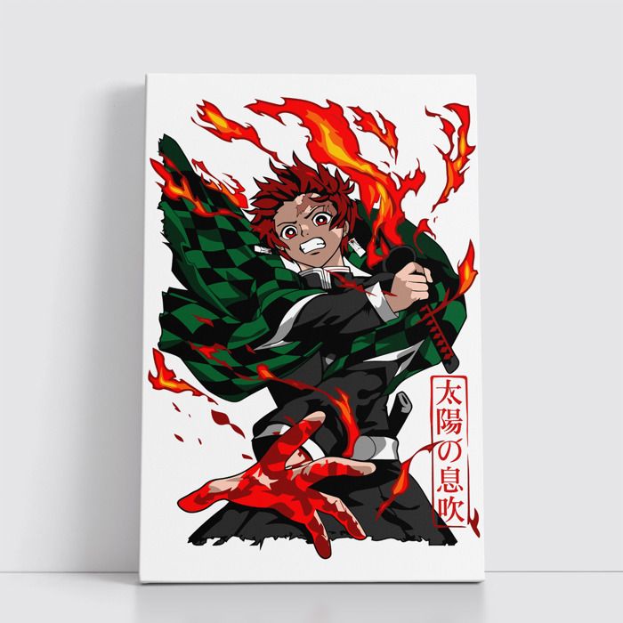 Tableau decoratif sur Toile 25x40 cm Anime attack on titan - one piece - Naruto - death note - Jujutsu Kaisen - Spy x Family 366