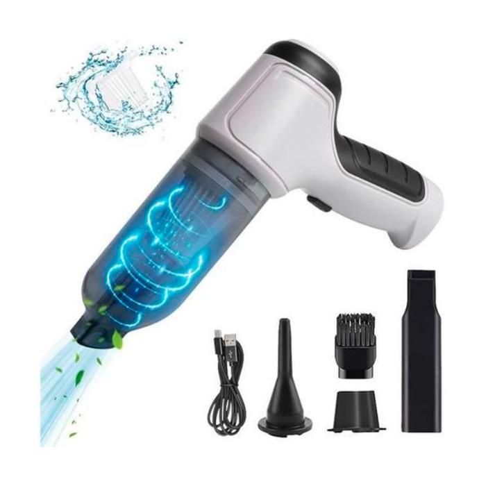 Mini Aspirateur Voiture ,Sans fil Aspirateur à main, Rechargeable,aspirateur et souffleur d'air