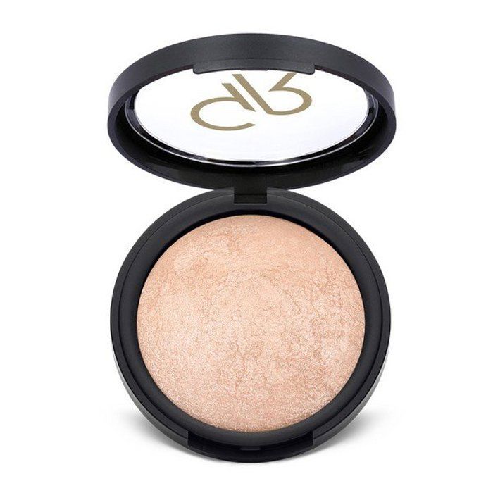 Fond de teint - GOLDEN ROSE - Terracotta Mineral Powder - Teinte 08 - Fini naturel - Poudre minérale