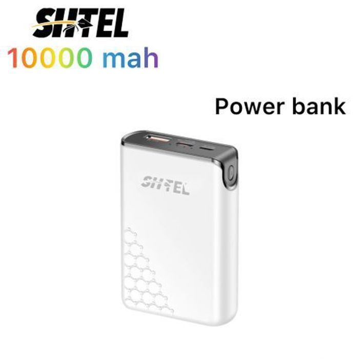 Shtel Mini Power Bank Slim 10000 mah faste charge