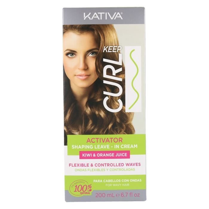 Spray pour cheveux avec des vagues - Marque - Modèle - Marron - Adulte - Mixte