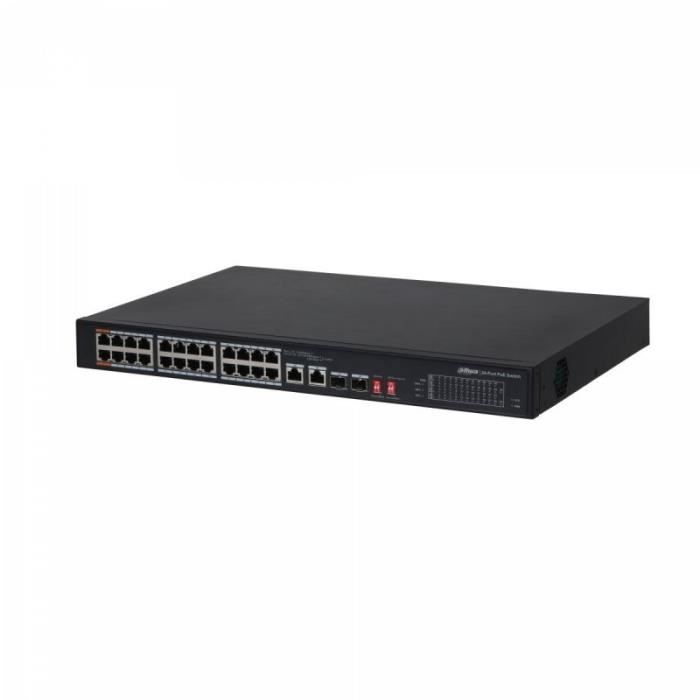 Switch - Dahua - PFS3226-24ET-240 - 26 ports - PoE 802.3af/at - Layer 2