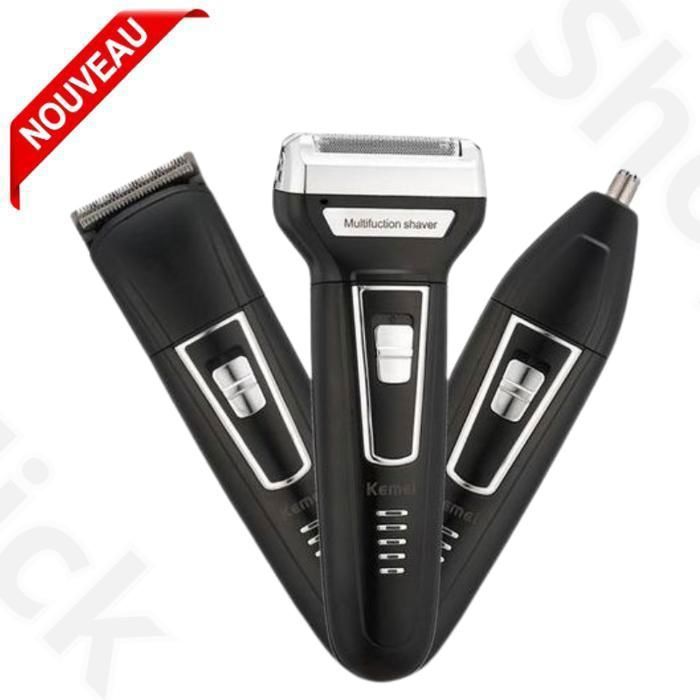 Tondeuse À Cheveux Électrique Sans Fil  3 EN 1 NIKAI