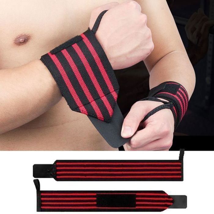 Bandes Élastiques - GENERIC - Réglables - Rouge - Confort Optimal - Maintien Ferme