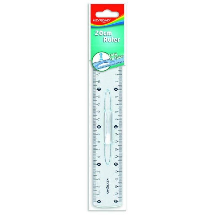 MASH MALLOW REGLE EN PLASTIQUE 1PC-20CM AVEC ACR