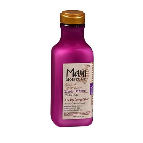 Maui Moisture Heal & Hydrate + Shea Butter, Shampoo, 13 Oz