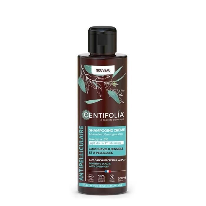 Shampooing crème antipelliculaire 200ml - Centifolia 0,2