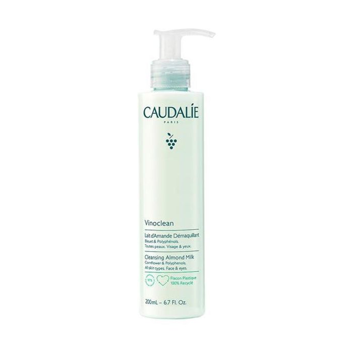 Lait d'Amande Démaquillant - Caudalie - 200 ml - Vegan - Éco-friendly - Sans alcool