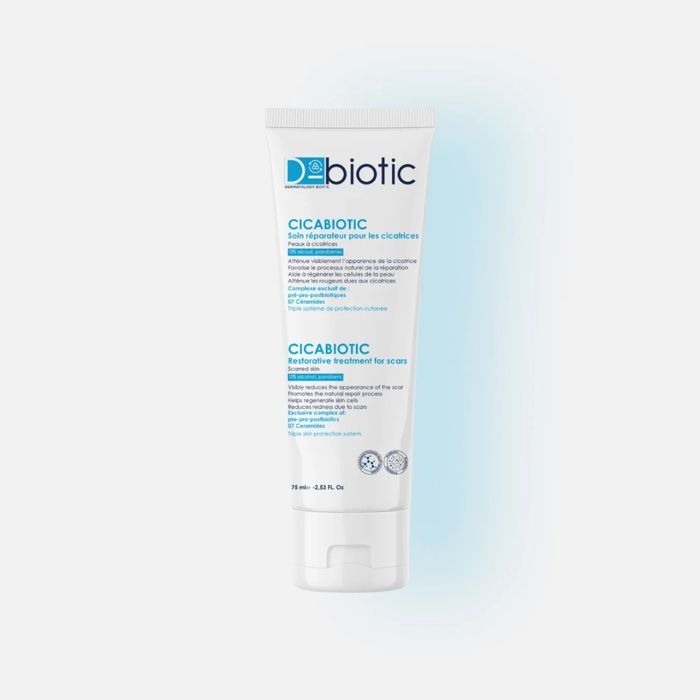 Soin Réparateur - D-Biotic - Cicabiotic - 75ml - Non gras - Peaux irritées