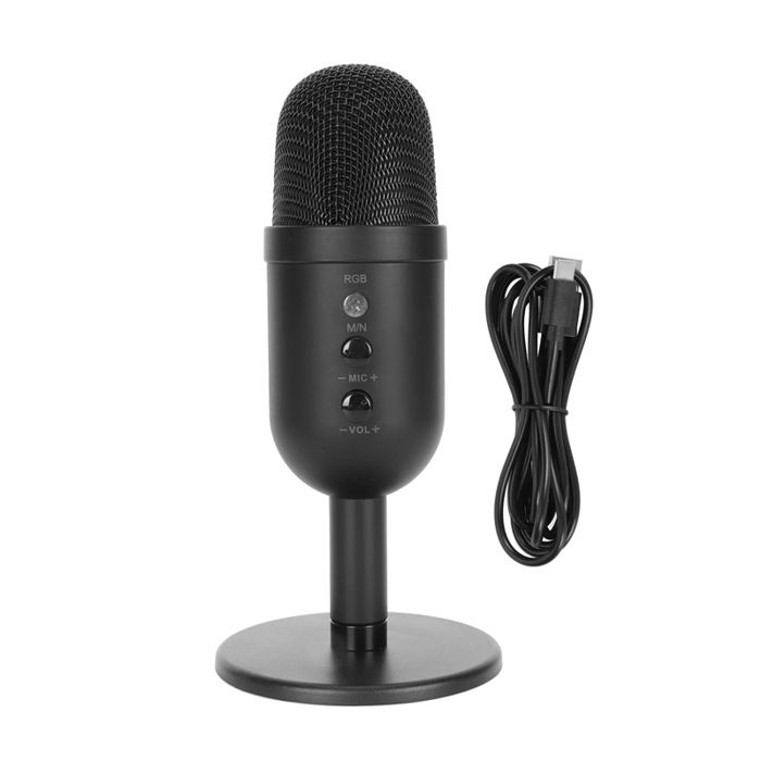 MICROPHONE DISKTOP RGB LIGHTING