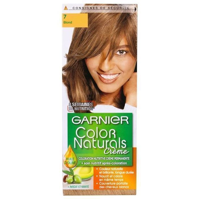 Color Naturals - Crème colorante permanente BLOND 7