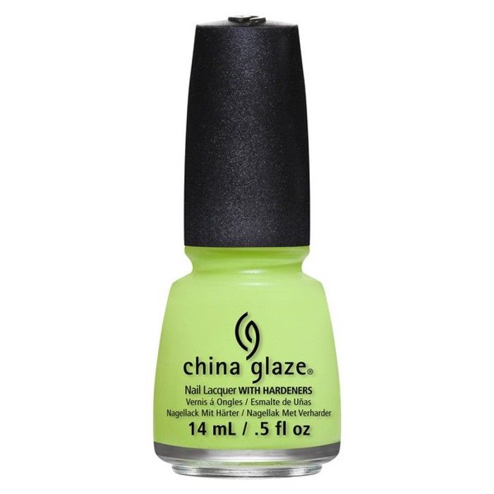 CHINA GLAZE - VERNIS AVEC DURCISSEUR - GRASS IS LI