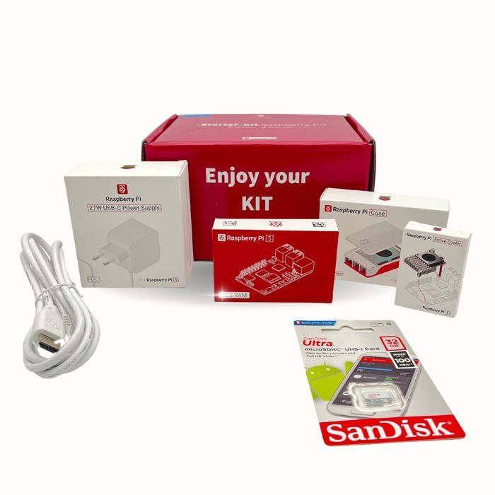 Kit starter Raspberry pi 5 4GB