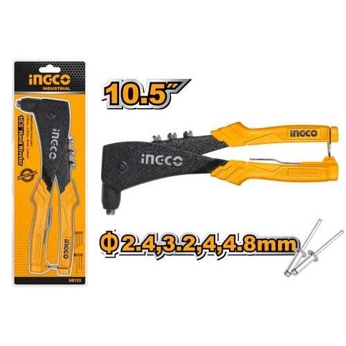 Pince à riveter en alu 2.4mm, 3.2mm,4mm,4.8mm - HR105 - INGCO