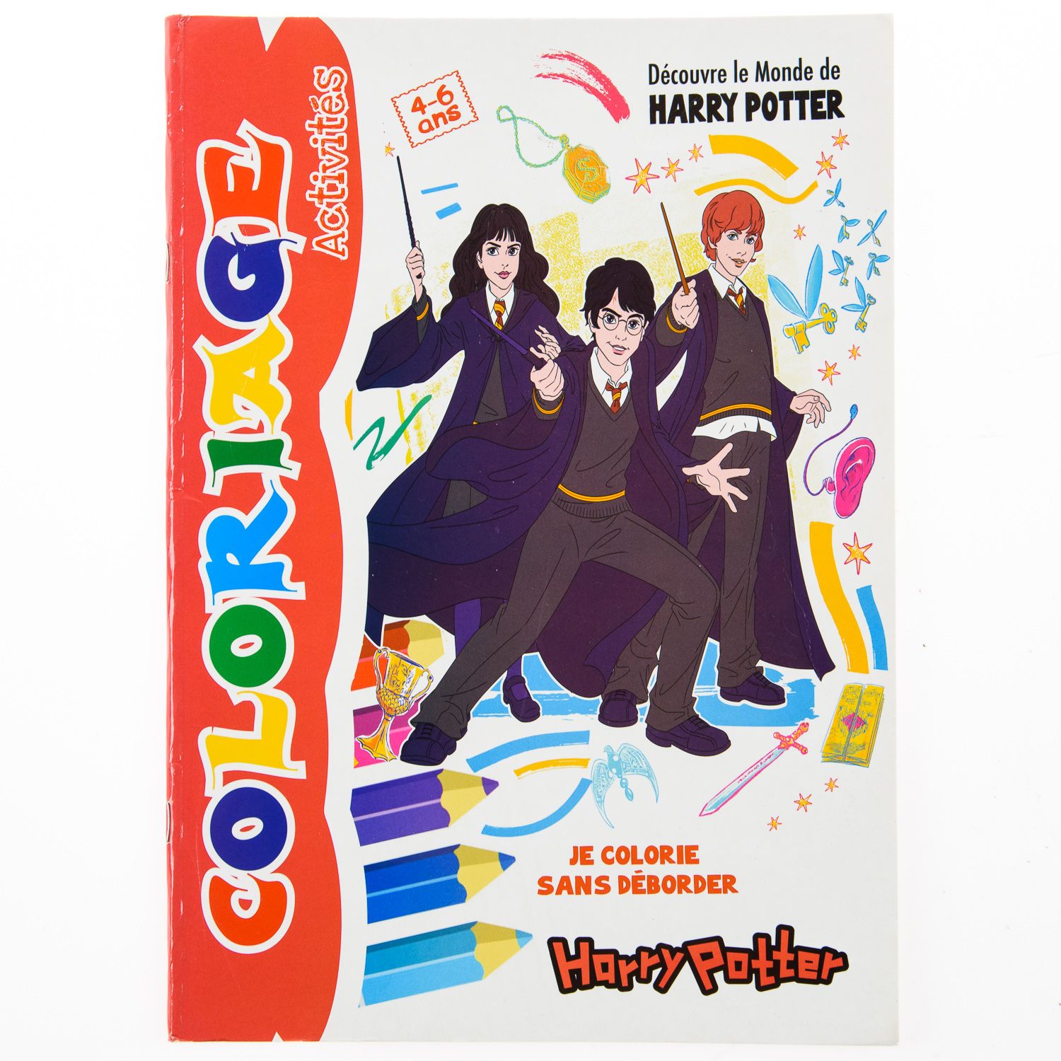 Coloriage Warner Bros Harry Potter ( 4-6 Ans )