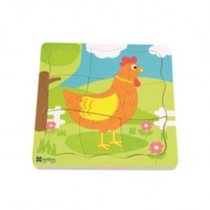 Puzzle Oeuf - Poule
