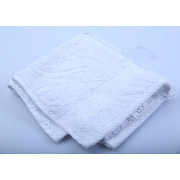 Serviette de bain - Romana - 31x31 cm - Blanc - 500g/m² - Coton naturel
